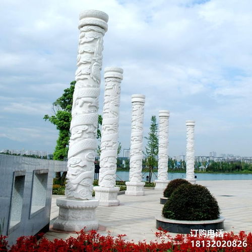 石雕艺术中的巨龙图腾 嘉峪关花岗岩龙柱雕塑探秘